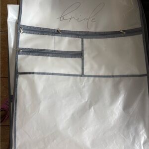 White Bride Garment Bag